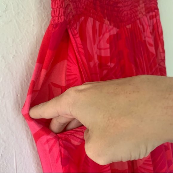 Mikoh Kahuku Ruched Waist Pants In Luau Lei - Picture 10 of 12